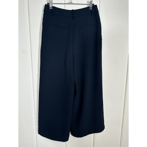 Whistles Wide Leg Tailored Trouser Culottes Pants Minimalist Workwear - Size‎ 2 - Picture 8 of 12